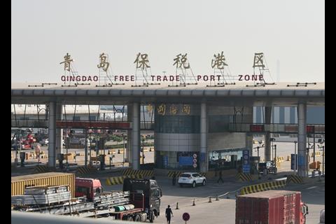 Shandong, the territory of Qingdao (pictured), Yantai and Rizhao ports, is considering better co-ordination. Credit: Antoine 49